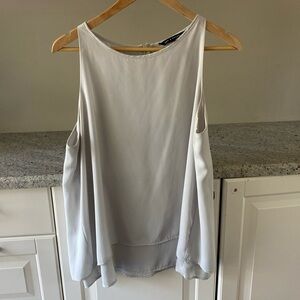 Light gray camisole tank top size large